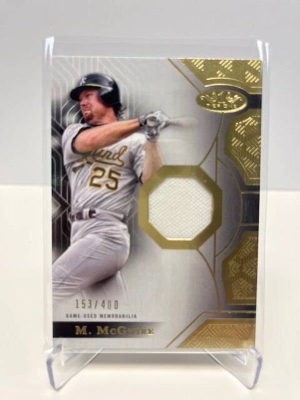 2023 Topps Baseball Tier One Mark McGwire Patch #T1R-MMC2
