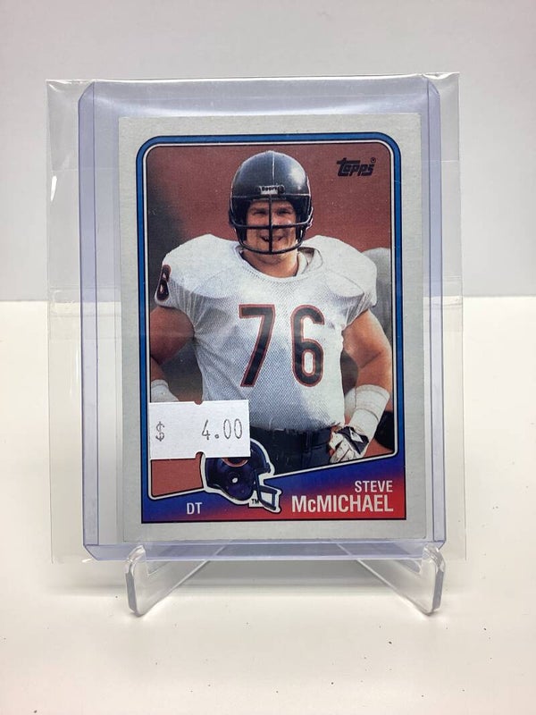 1988 Topps Football Steve " Mongo " McMichael # 78