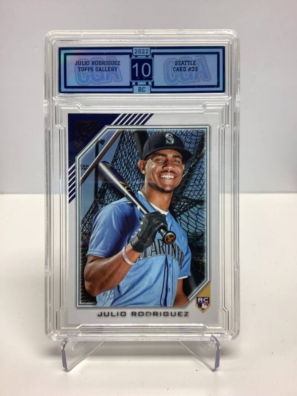 2022 Topps Gallery Julio Rodriguez Rookie CGA 10