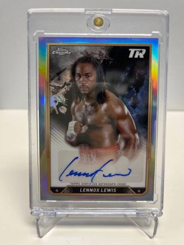 2024 Topps Chrome Boxing Lennox Lewis Auto