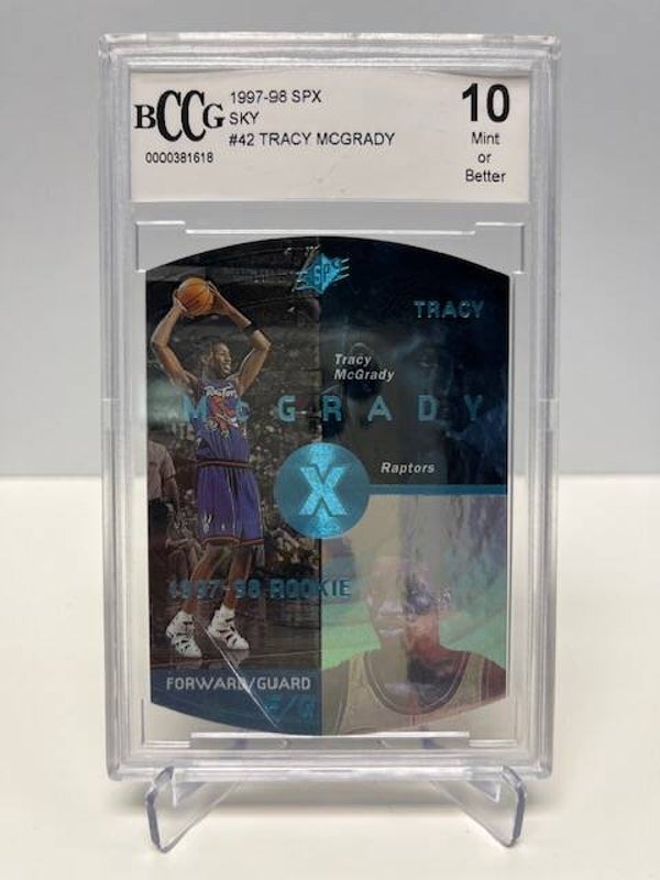 1997-98 SPX Sky Tracy McGrady # 42 BCCG 10