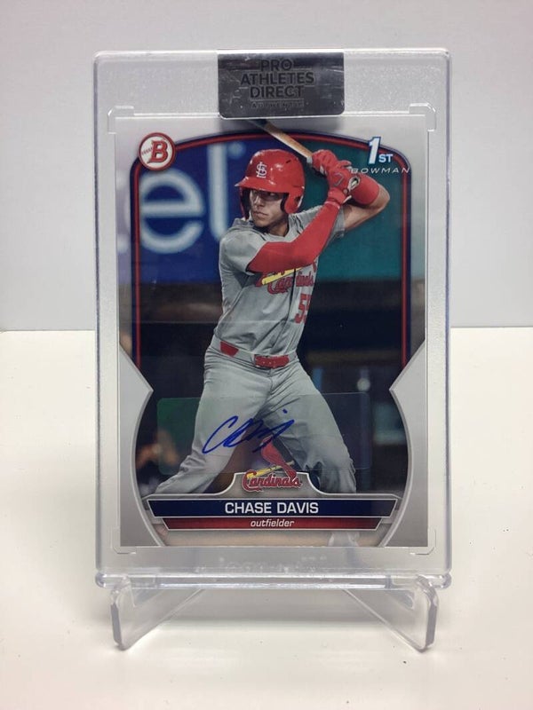 2025 Pro Athletes Direct Chase Davis 1st Bowman Auto