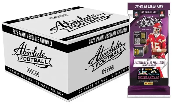 2025 Absolute Football Value / Fat Pack Box