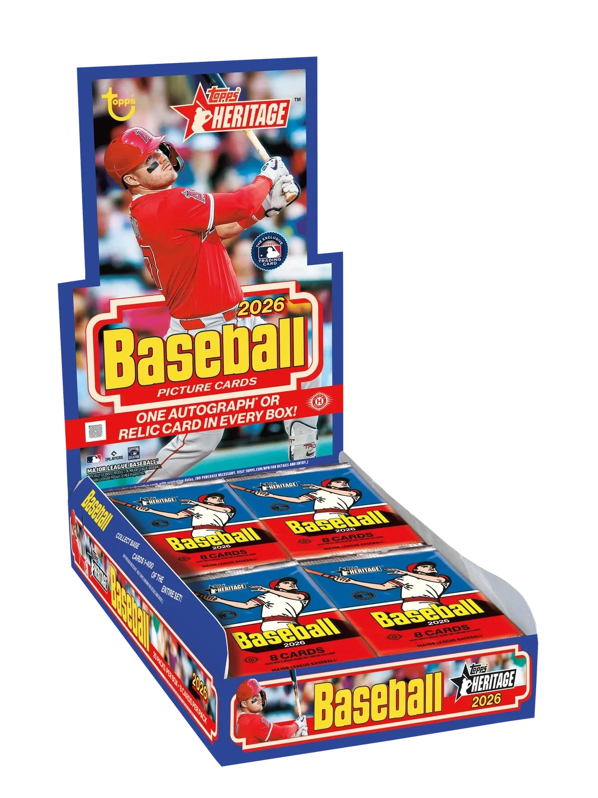 🔥2026 Topps Heritage Baseball Hobby Box🔥