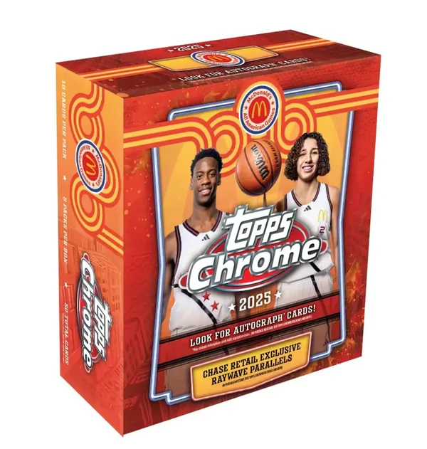 2025 TOPPS CHROME McDonald's All-American MEGA BOX