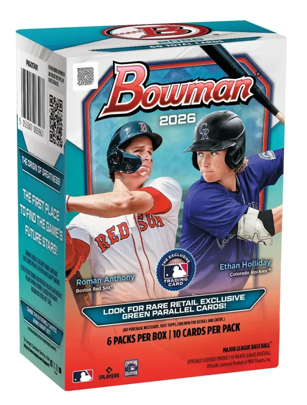 2026 Bowman Baseball Blaster Box 🔥