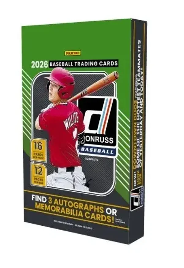 2025-26 Donruss Baseball Hobby Box
