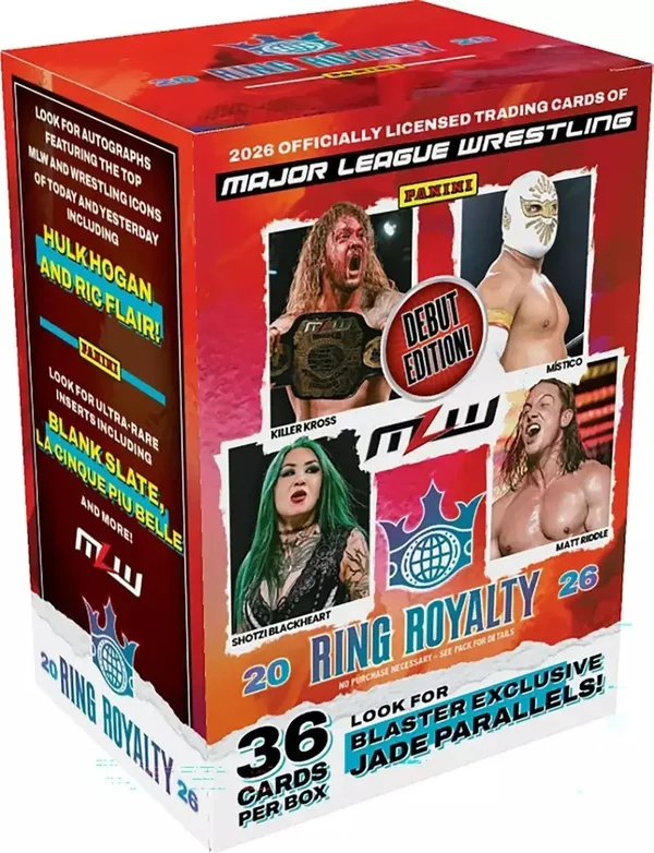 2026 Panini Major League Wrestling Ring Royalty Blaster Box
