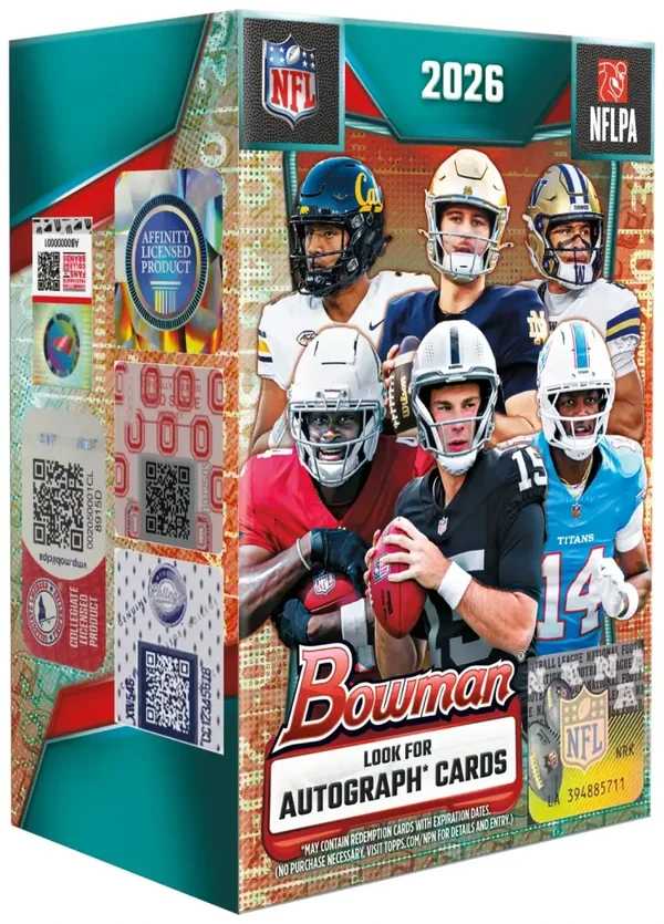 2026 Bowman Football Blaster Box 🔥