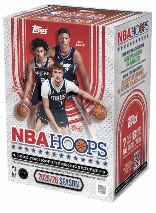 2026 Topps NBA Hoops Value Box