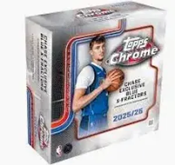 2025-26 Topps Chrome Basketball Mega Box 10 Box Random Team Break