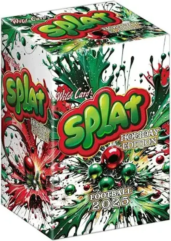 2025 Wildcard Splat Football Holiday Edition Hobby Box