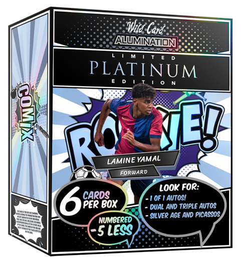 COMIX LAMINE YAMAL PLATINUM ROOKIE EDITION