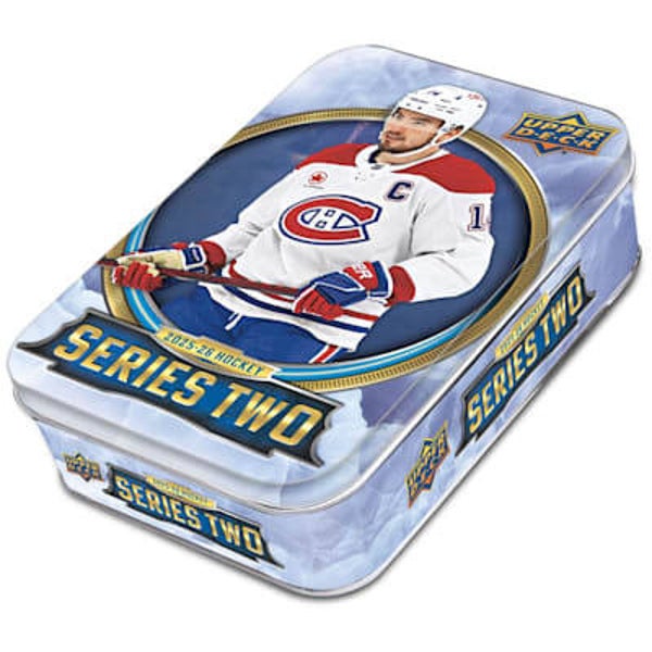 Upper Deck 2025-2026 Series 2 Collectors Tin