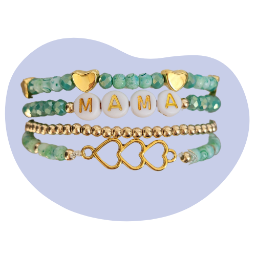 Moederdagarmband Knutselpakket - Groen