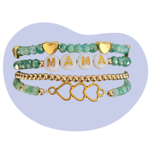 Moederdagarmband Knutselpakket - Groen