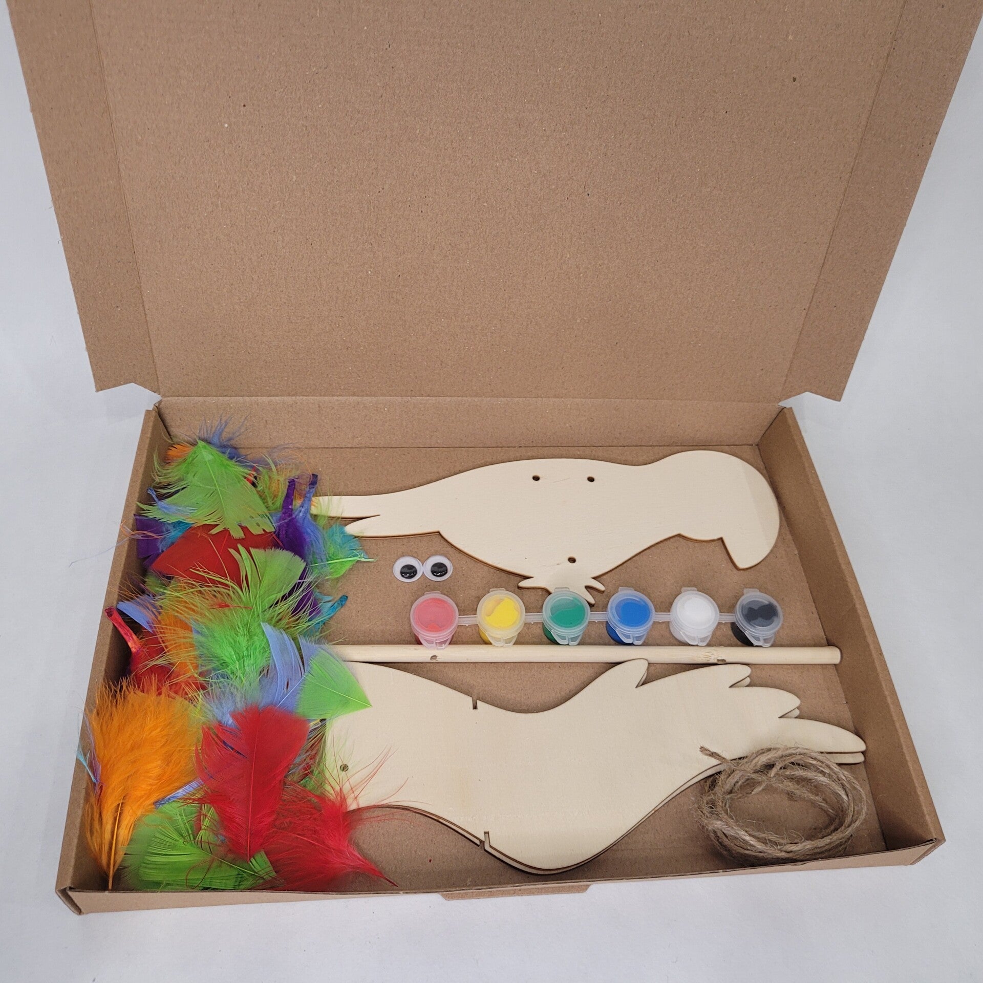 Papegaai knutselpakket