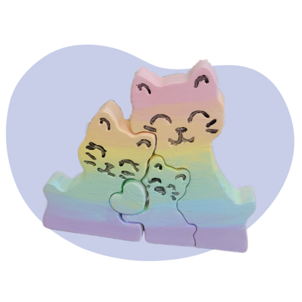 Familie Beeldje - Kat