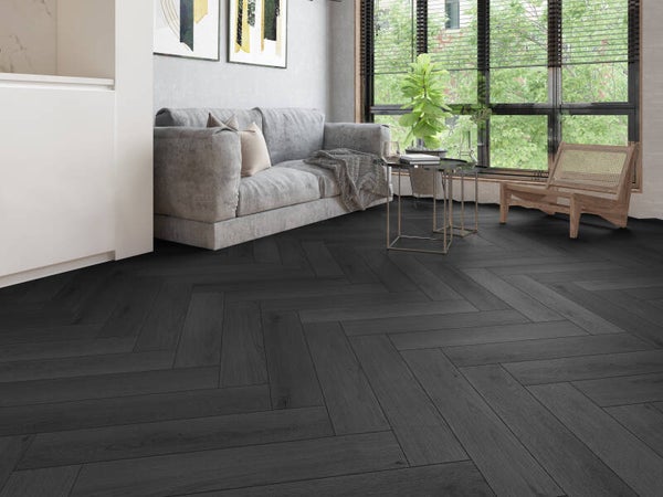Firmfit Visgraat 6801(dryback) Summerfield Charcoal €39,95/m²