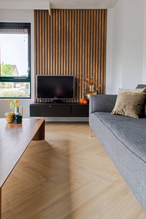 Oakland Visgraat 6201 (dryback) Naturel €38,95/m²