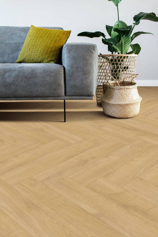 Oakland Visgraat 6202 (dryback) Desert €37,95/m²