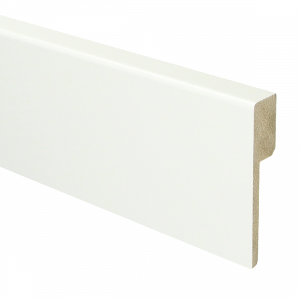 MDF Renovatieplint modern 90x18 voorgel. RAL 9016