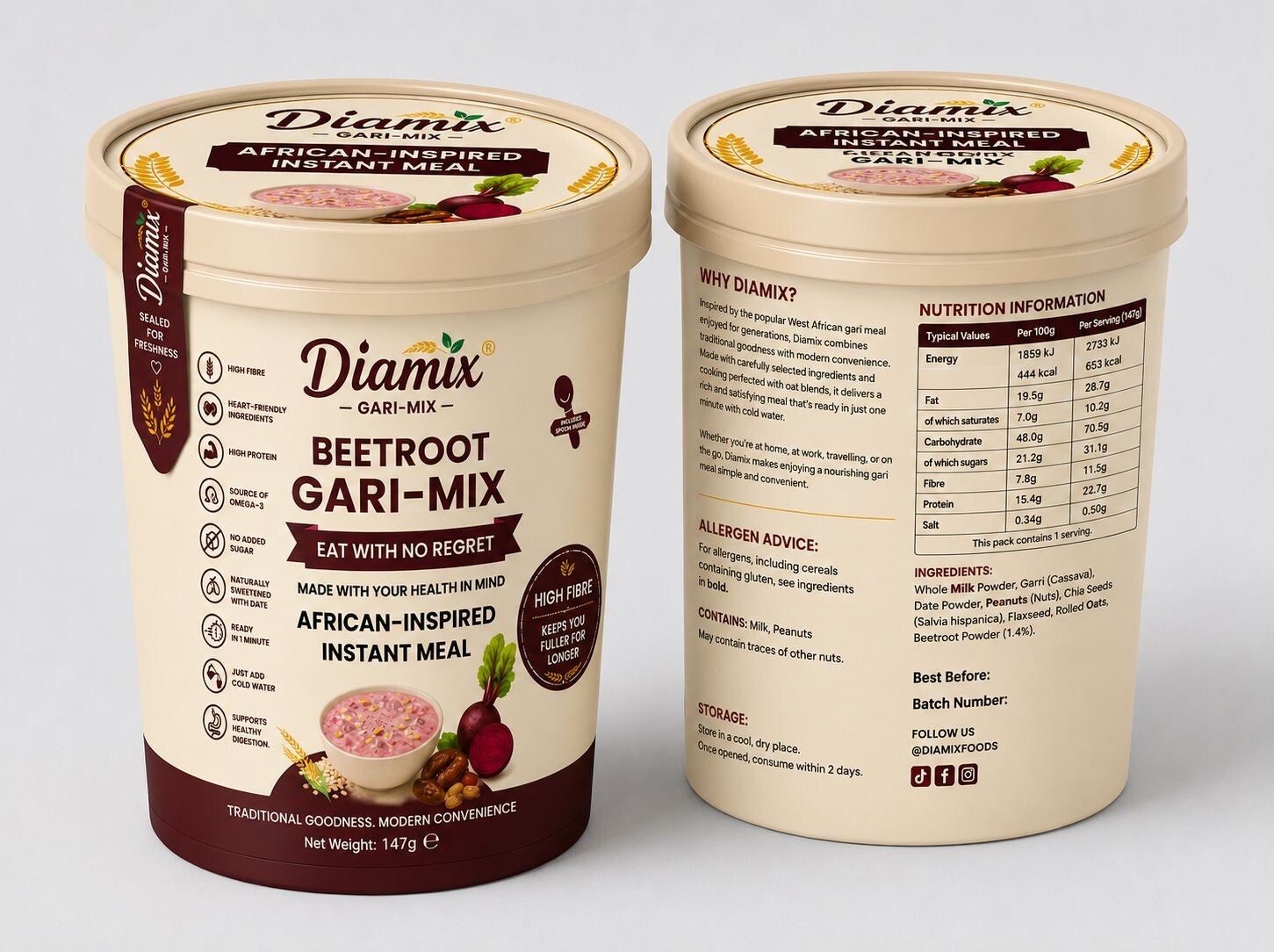 Diamix Beetroot Gari-Mix