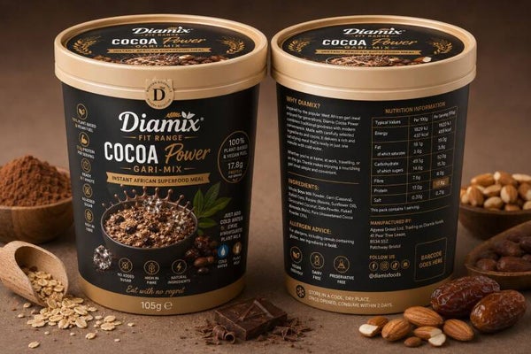 Diamix Cocoa Power Gari-Mix