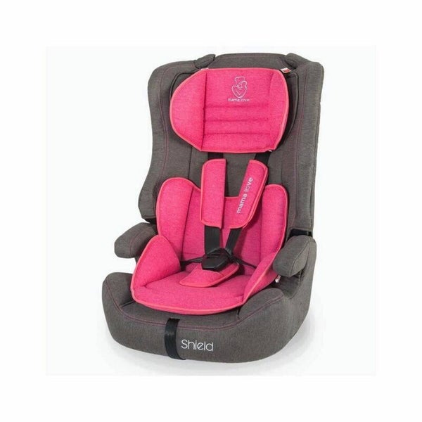 0139 scaun auto grupa 9-36 kg MamaLove Shield roz - rózsaszín MamaLove Shield autóulés 9-36kg