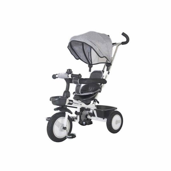0218 tricicleta MamaLove Rider Gri - szurke MamaLove Rider tricikli