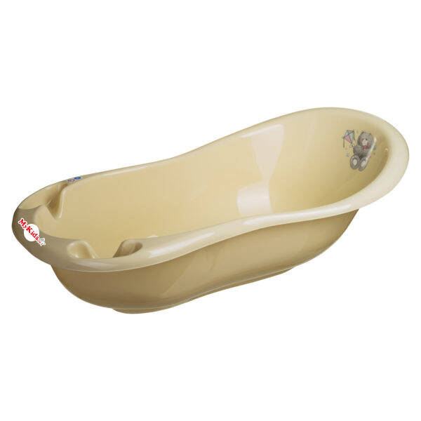 0470 cadita bebe cu termometru MyKids Bear bej - tekeno babáknak homerovel MyKids Bear drapp