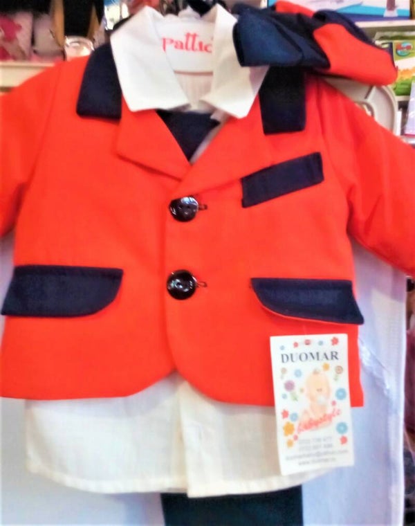 0033 costum de gala pentru botez - keresztelo kiskosztum