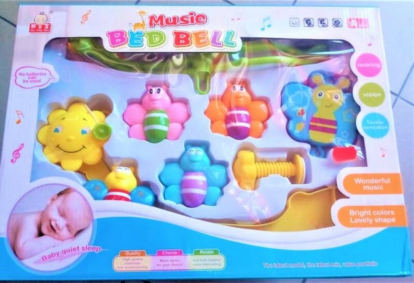 0247 carusel muzical cu figurine din plastic - zenélo, libego muanyag figurákkal