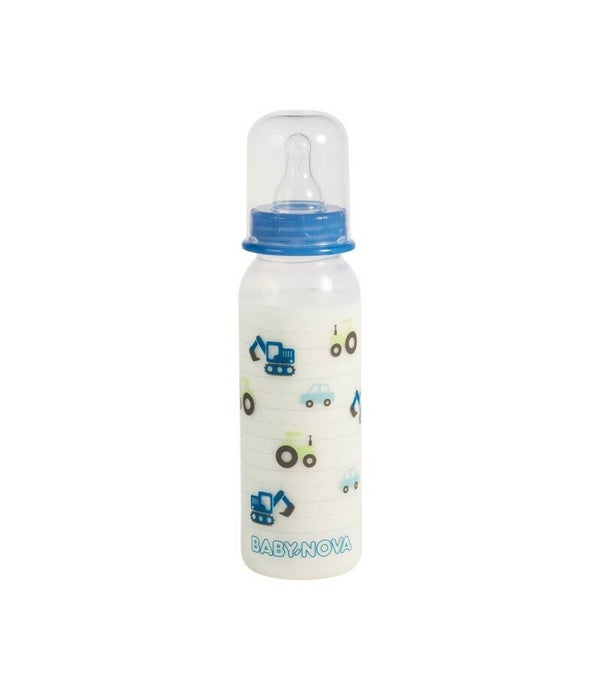 0518 BabyNova biberon 250ml bleu - BabyNova cumisuvegek 250ml kék