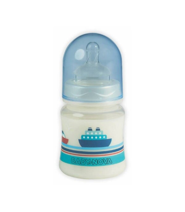 0100 BabyNova biberon 150ml bleu - BabyNova cumisuvegek 150ml kék