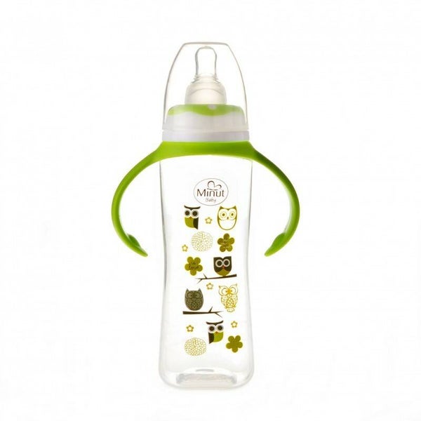 0097 biberon MinutBaby 250ml 6+ verde _ MinutBaby cumisuveg 250ml 6+ zold