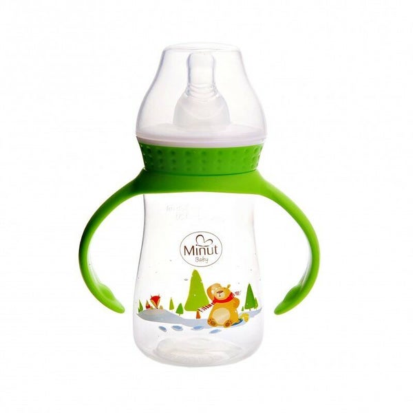 0095 biberon "ursul pacalit de vulpe" 125ml MINUTBaby _ MINUTBaby cumisuveg 125ml