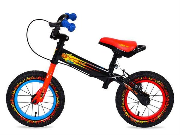 0224 bicicleta copii Moni Balance 2 in 1 On Fire _ Moni Balance On Fire 2 az 1-ben kisbicikli