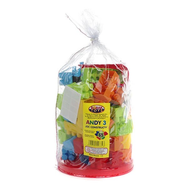 0320 joc constructiv Andy 3, 65  piese - építo játék Andy 3, 65 darabos