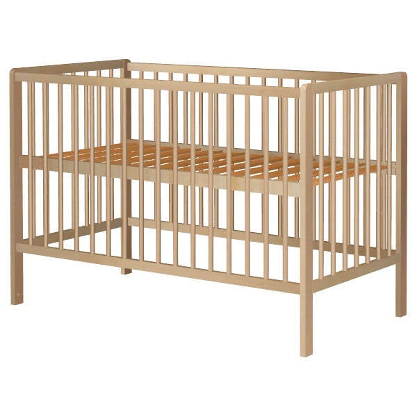 0117 patut copii din lemn Hubners Dominic 120×60 cm natur - natúr Hubners Dominic 120x60 gyermek faágy