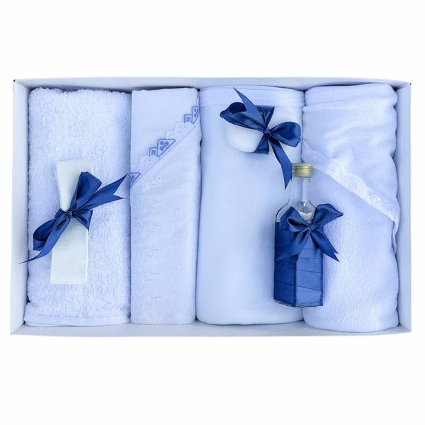 0391 set trusou pentru botez  bleumarin tip2.