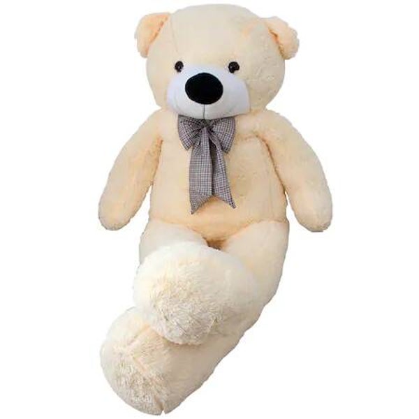 0420 urs de plus cu funda 70cm bej - plüss medve 70 cm drapp