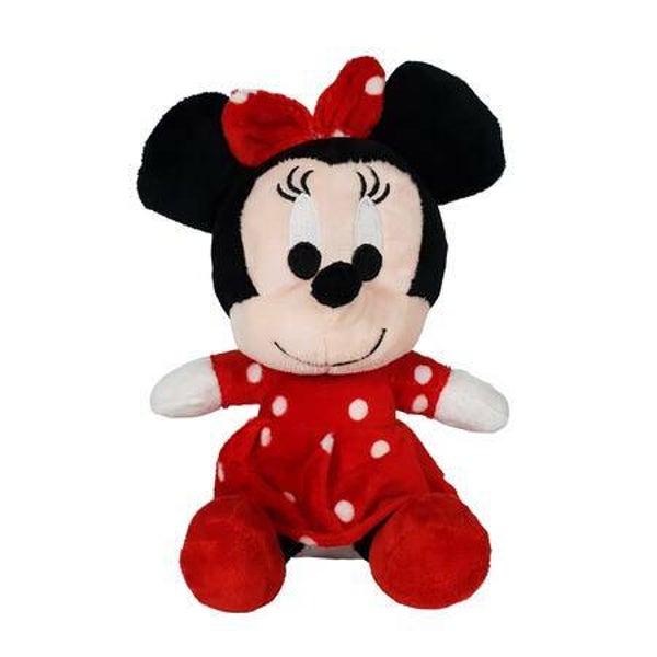 0258 jucarie de plus Minnie Mouse rosu 20cm - Minnie Mouse plus játék 20cm piros