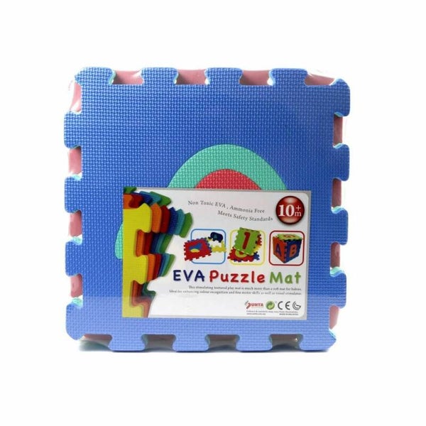 0282 Eva Puzzle Mats set covoras puzzle - Eva Puzzle Mats állatos 10 db habszivacs szőnyeg