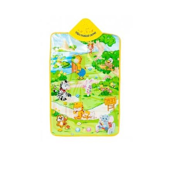 0598 covoras muzical interactiv Junior Jungle - Junior Jungle interaktív zenés játszószonyeg