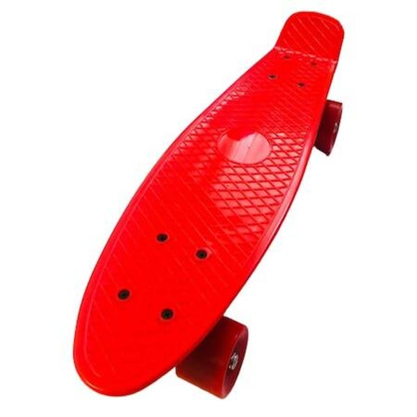 0232 Hudora Germany skateboard rosu -  Hudora Germany gordeszkák piros