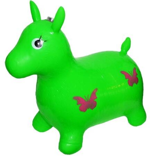 0571 calut gonflabil pentru sarit verde - csacsik zold