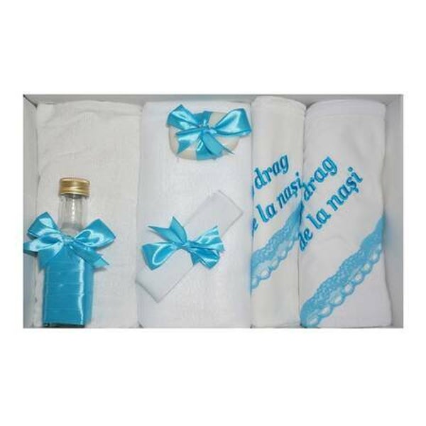 0392 set trusou pentru botez bleu