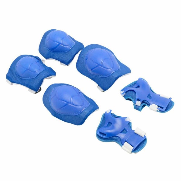 0292 Youyi set de protectie copii bleu - kék Youyi gyermek konyokvédo szett