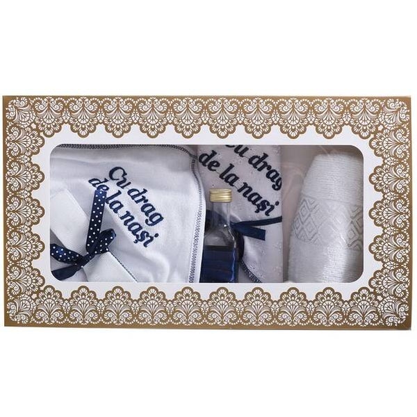 0390 set trusou pentru botez bleumarin tip1.